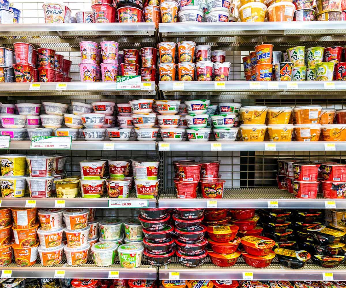 Packed Food Website Dubai